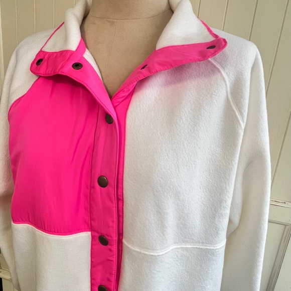 JCREW Sherpa jacket with snaps XL - Picture 2 of 10